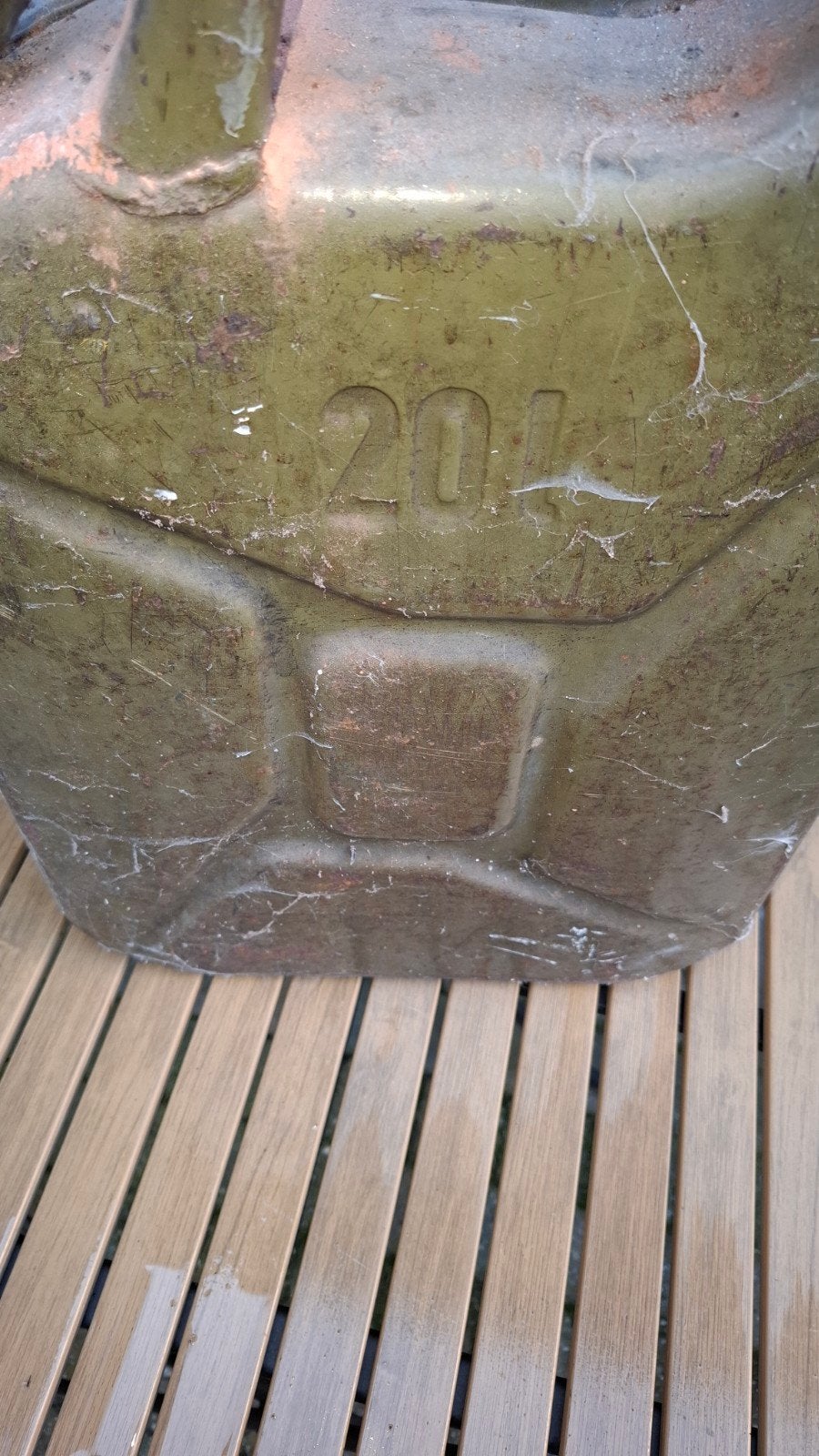 Jerrycan 2 stuks, Ophalen of Verzenden, Gebruikt
