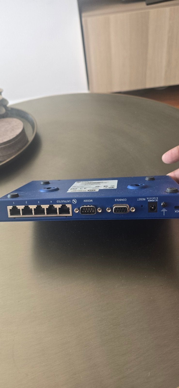 Juniper Networks NetScreen-5GT Router/Firewall, Ophalen of Verzenden, Zo goed als nieuw, Router, Juniper Networks
