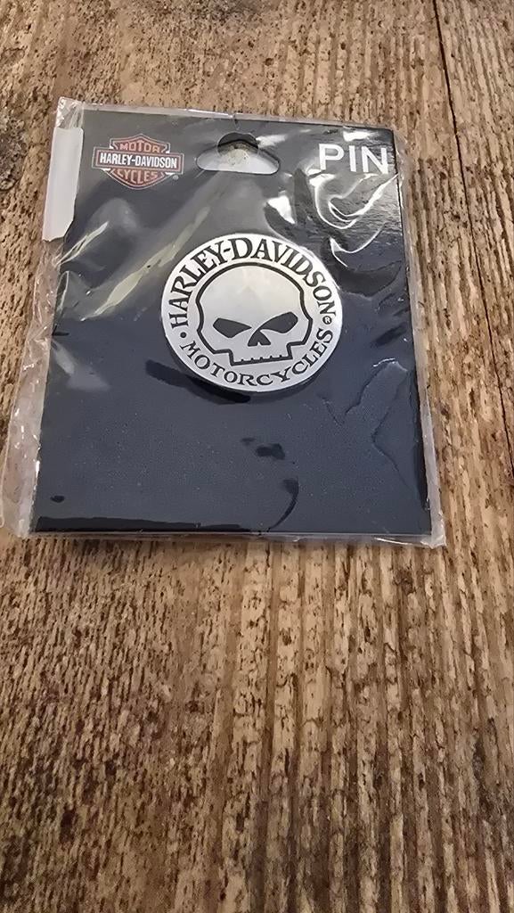 Harley-Davidson Pin met Doodskop Logo, Ophalen of Verzenden