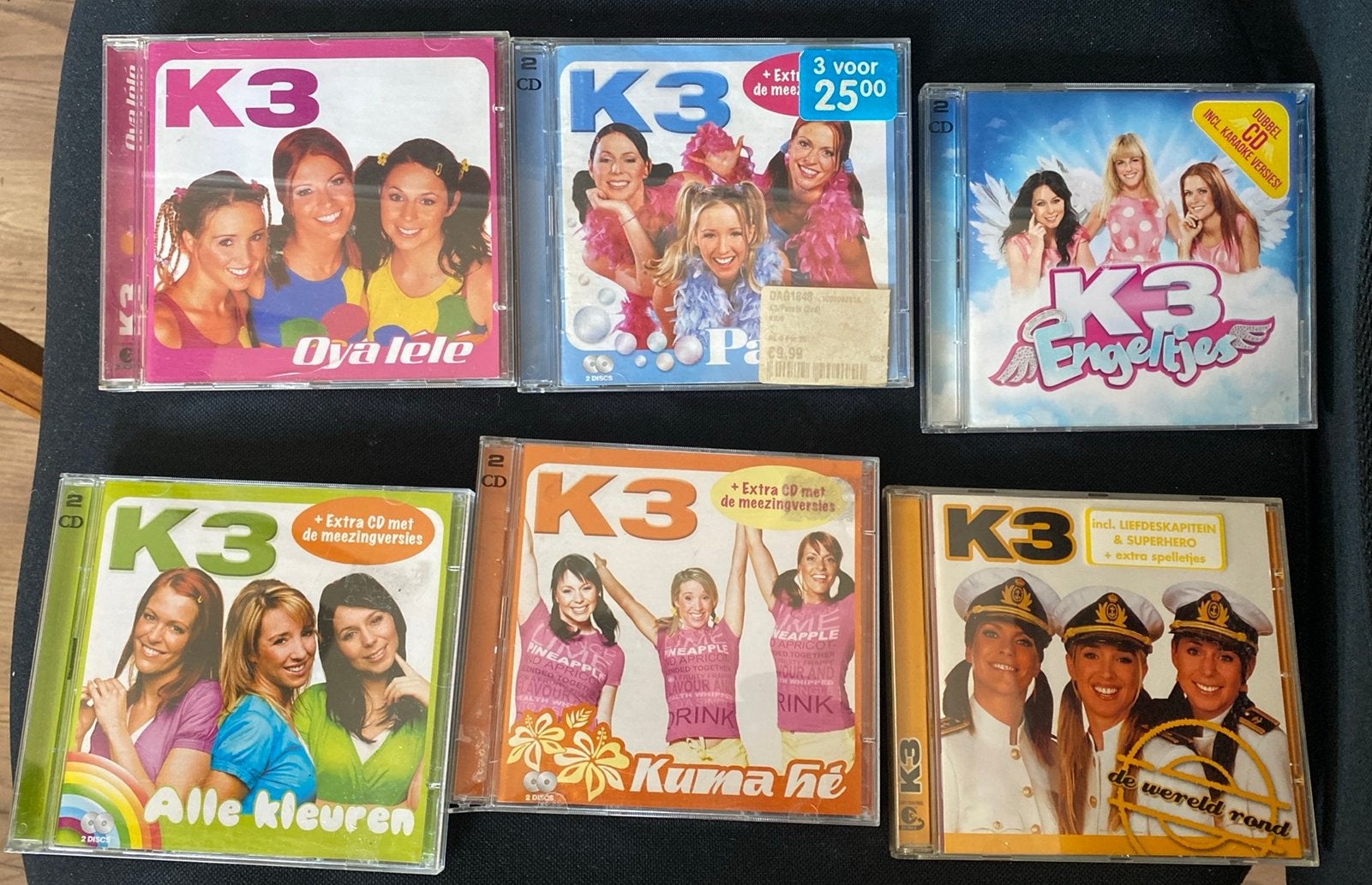 K3 cd’s orginele k3 los of een koop, Ophalen of Verzenden, Zo goed als nieuw