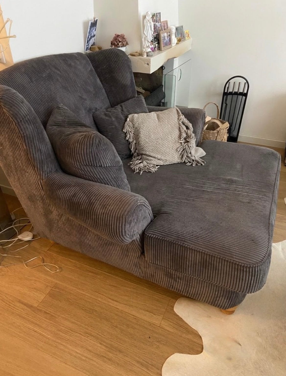 XXL-fauteuil / Loveseat/ lounge stoel, Ophalen, Gebruikt, 100 tot 125 cm, 125 cm of meer