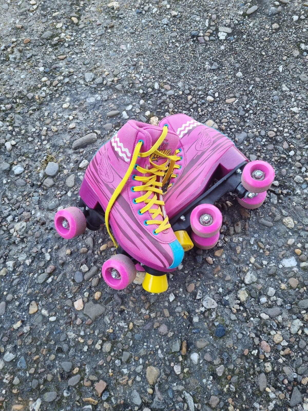 Disney Roces Soy Luna Skate Training rolschaatsen, EU 34/35, Ophalen, Gebruikt, Kinderen