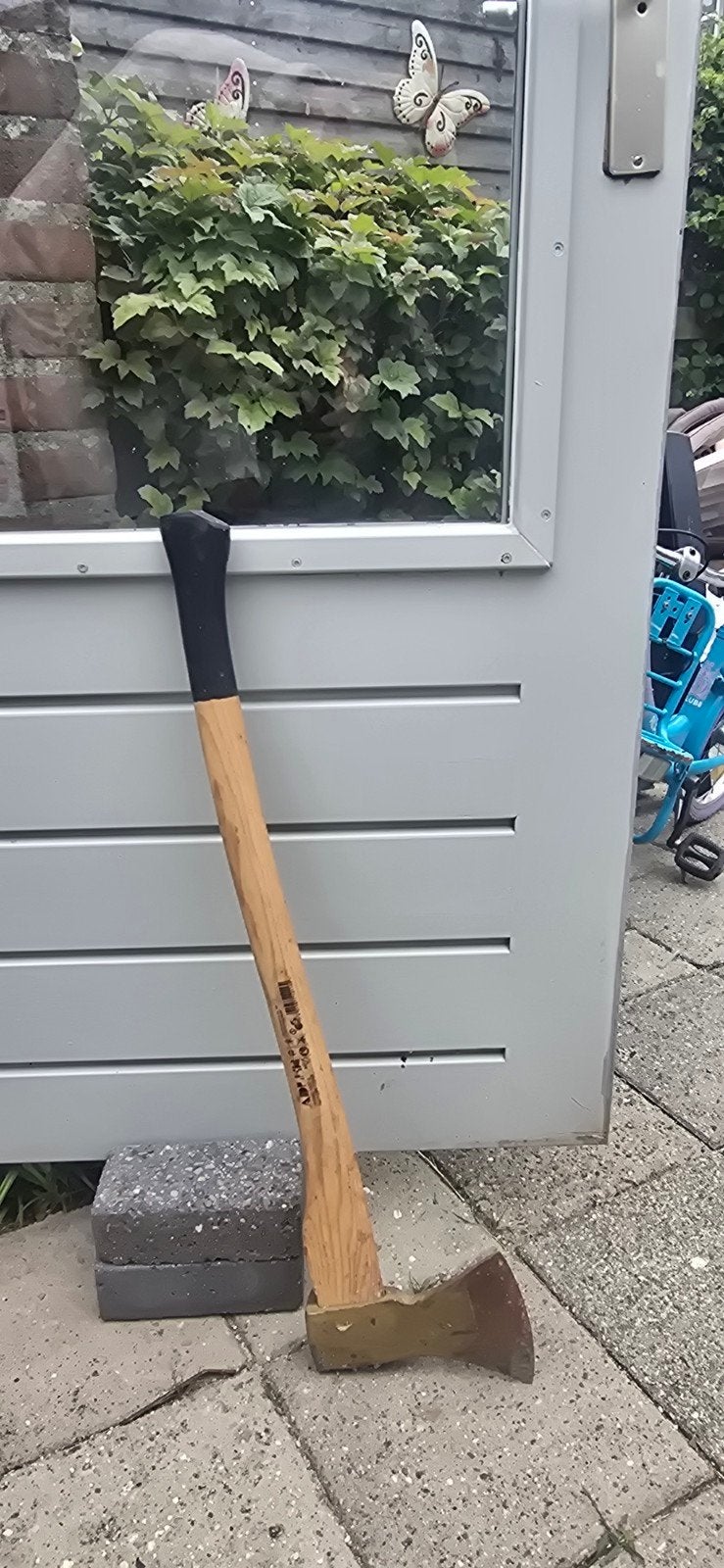Hakbijl met houten steel, Ophalen, Gebruikt, Overige typen