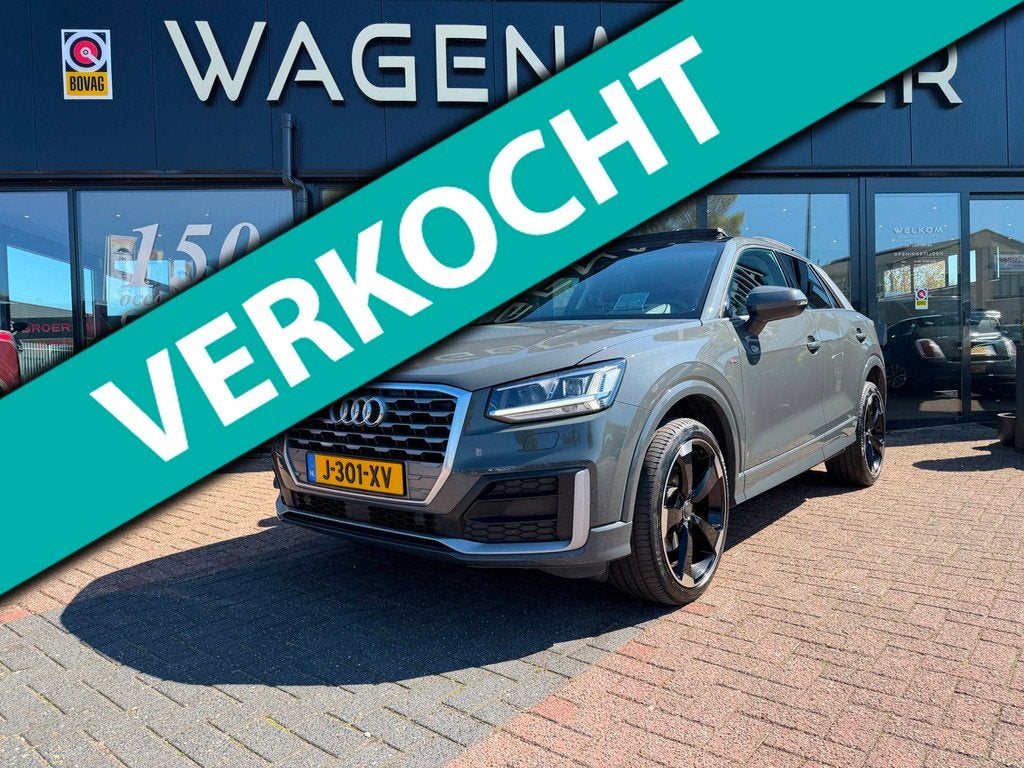 Audi Q2 1.4 TFSI CoD #limited AUT|ACC|Navi|Cam|Headup!|PANO, Auto's, Audi, 12 maanden, Gebruikt, 4 cilinders, Leder