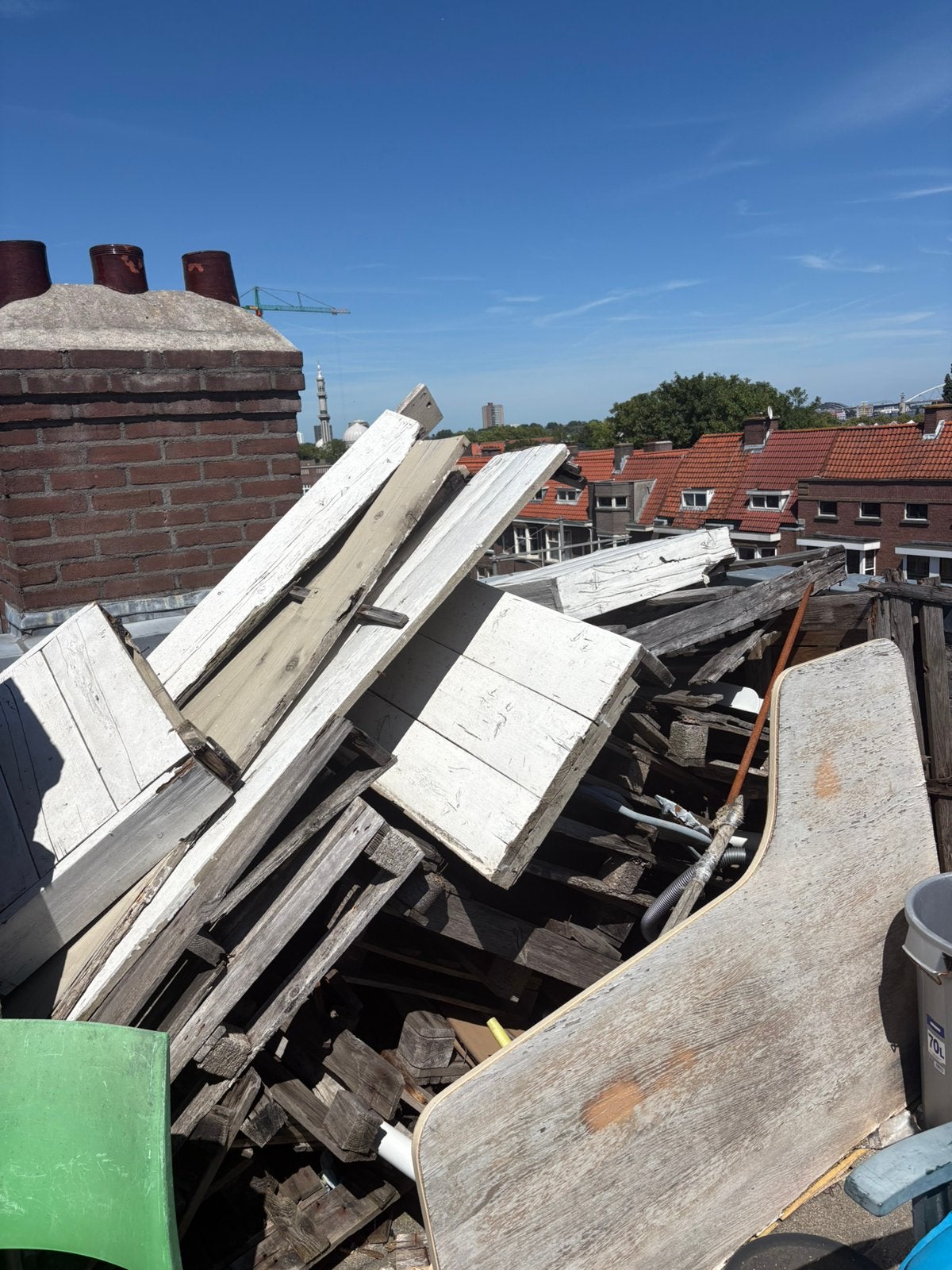 Gratis brandhout/haardhout, Tuin en Terras, Haardhout, Minder dan 3 m³, Ophalen, Overige houtsoorten