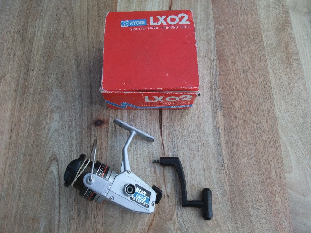 RYOBI LXO2 vismolen, Watersport en Boten, Ophalen of Verzenden, Gebruikt, Molen