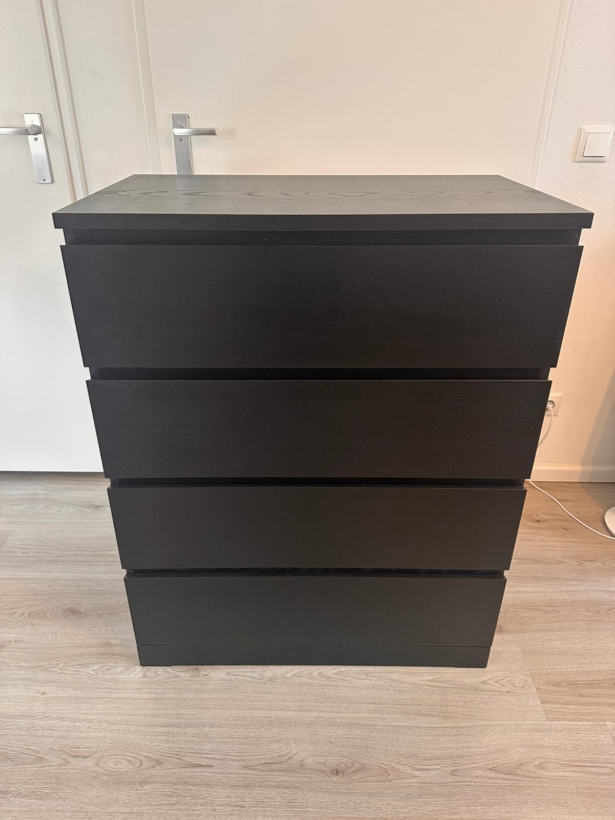 Ikea malm ladekast 4 lades, Zo goed als nieuw, 3 of 4 laden, Minder dan 100 cm, 25 tot 50 cm