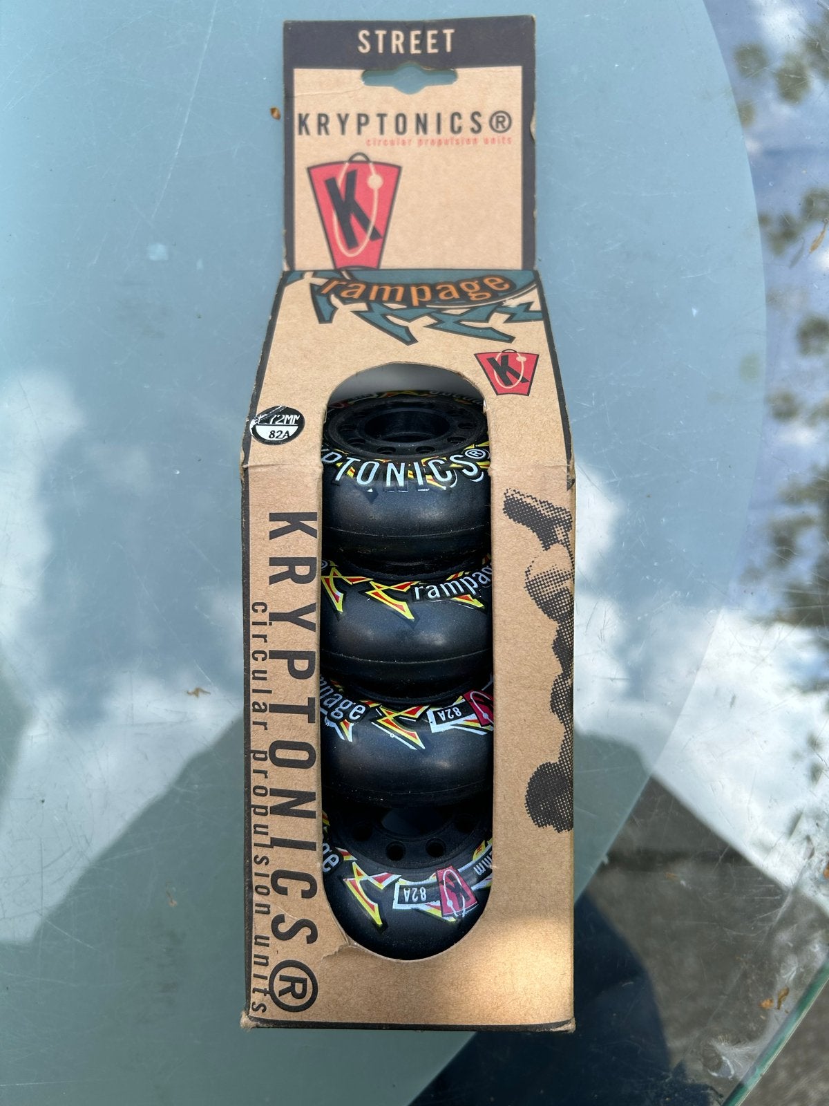 Kryptonics Rampage Skateboard Wielen - Nieuw in doos, Ophalen of Verzenden, Nieuw, Overige typen