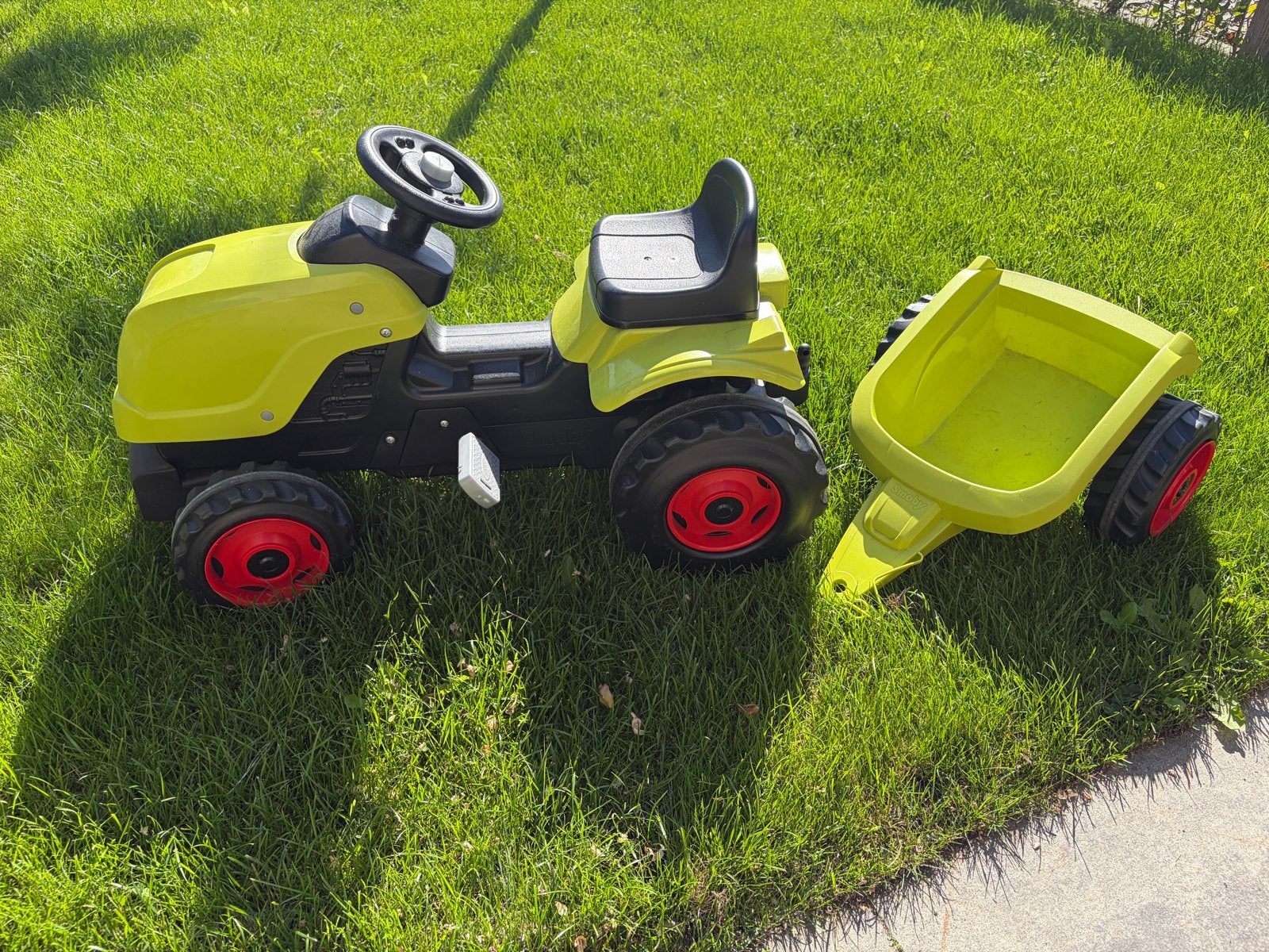 Claas traptractor met aanhanger - Zo goed als nieuw, Ophalen of Verzenden, Zo goed als nieuw, Trapvoertuig