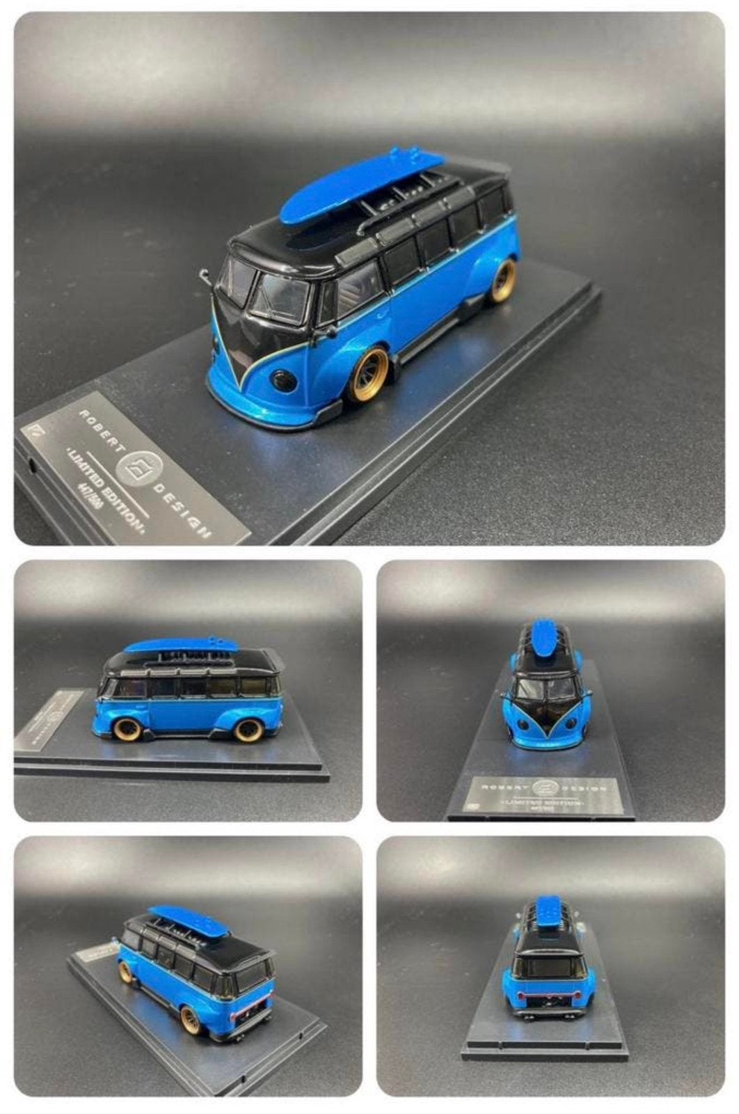 Inspire Model 1/64 Volkswagen Robert Design Kombi Camper VW, Hobby en Vrije tijd, Modelauto's | Overige schalen, Auto, Nieuw, Ophalen of Verzenden