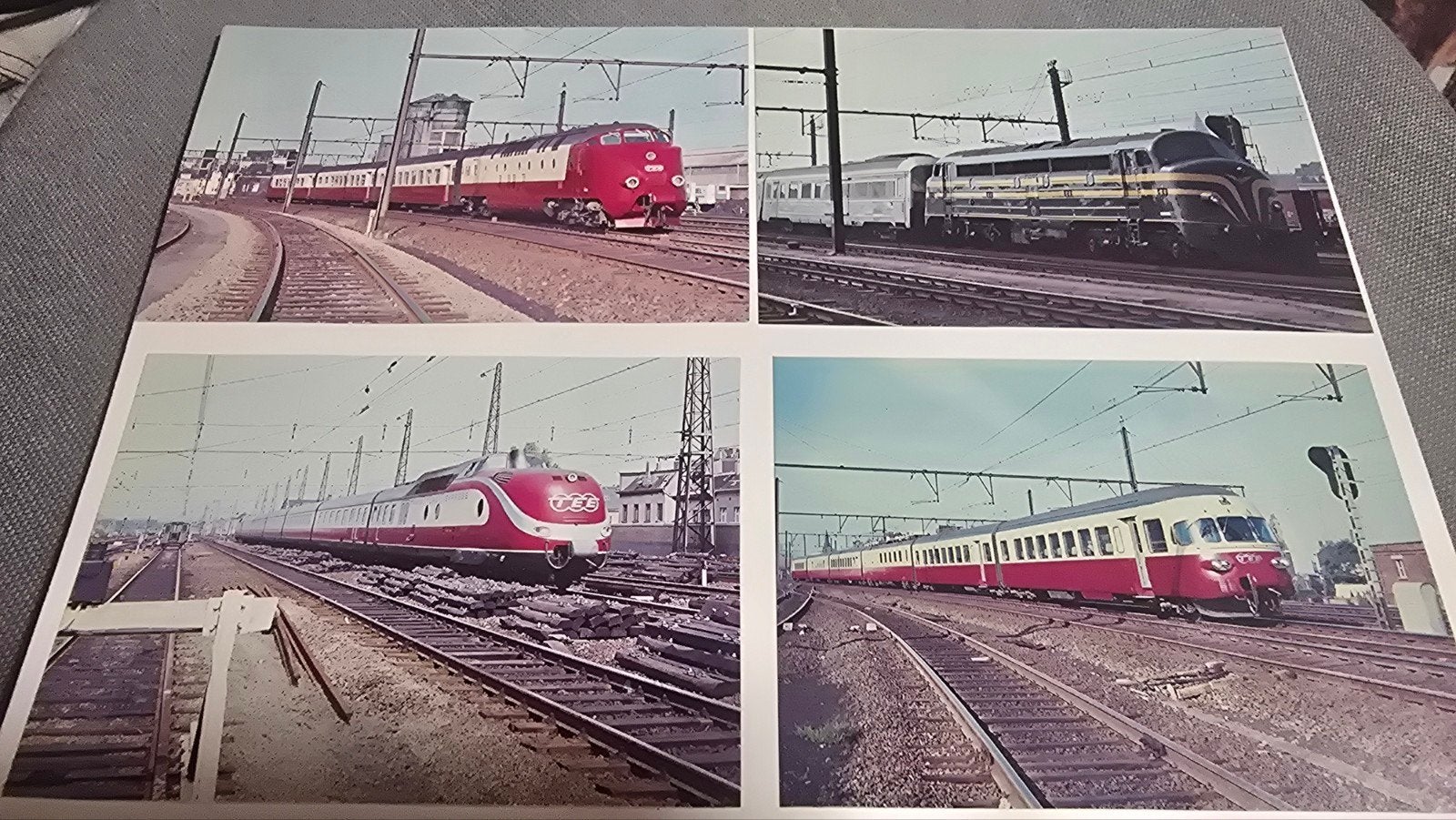 Trans Europ Express TEE Trein Documentatie en afbeeldingen, Ophalen of Verzenden, Trein, Boek of Tijdschrift