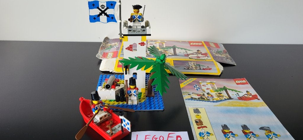 Lego 6265 - Sabre Island - Pirates/Imperial Soldiers, Lego, Complete set, Pirates, Ophalen of Verzenden