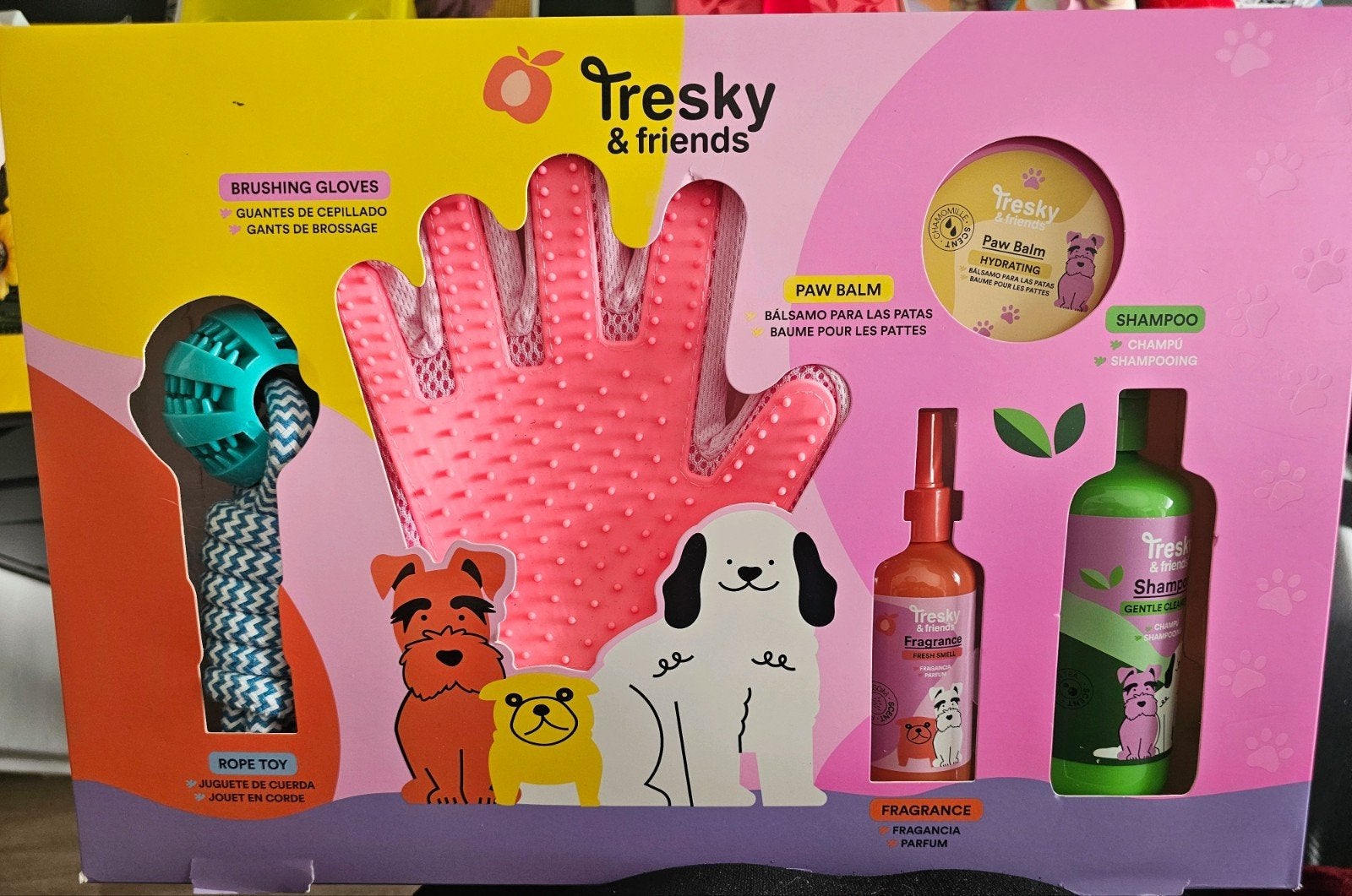 Tresky & friends honden verzorgingspakket, Ophalen of Verzenden, Nieuw