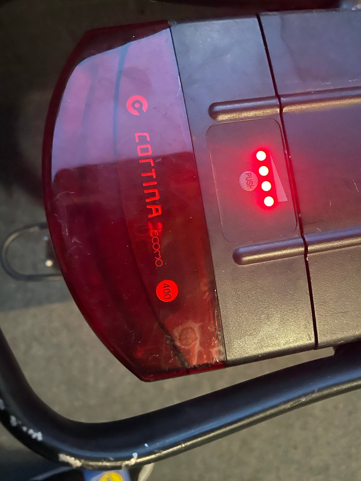 Cortina E-U4 Transport 400Wh E-bike Accu, Ophalen of Verzenden, Gebruikt