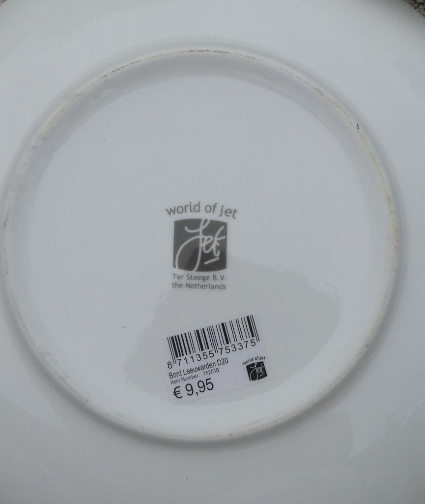 Jet Friese Elfsteden Servies 11 Borden en 11 Soepkommen, Landelijk/Boerenbont, Nieuw, Ophalen of Verzenden, Bord(en)