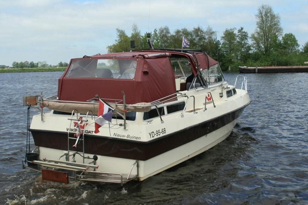 De mooiste en gezelligste Wiking 28 van Nederland! Claire!, Watersport en Boten, Ophalen, Polyester, Diesel, Walstroom