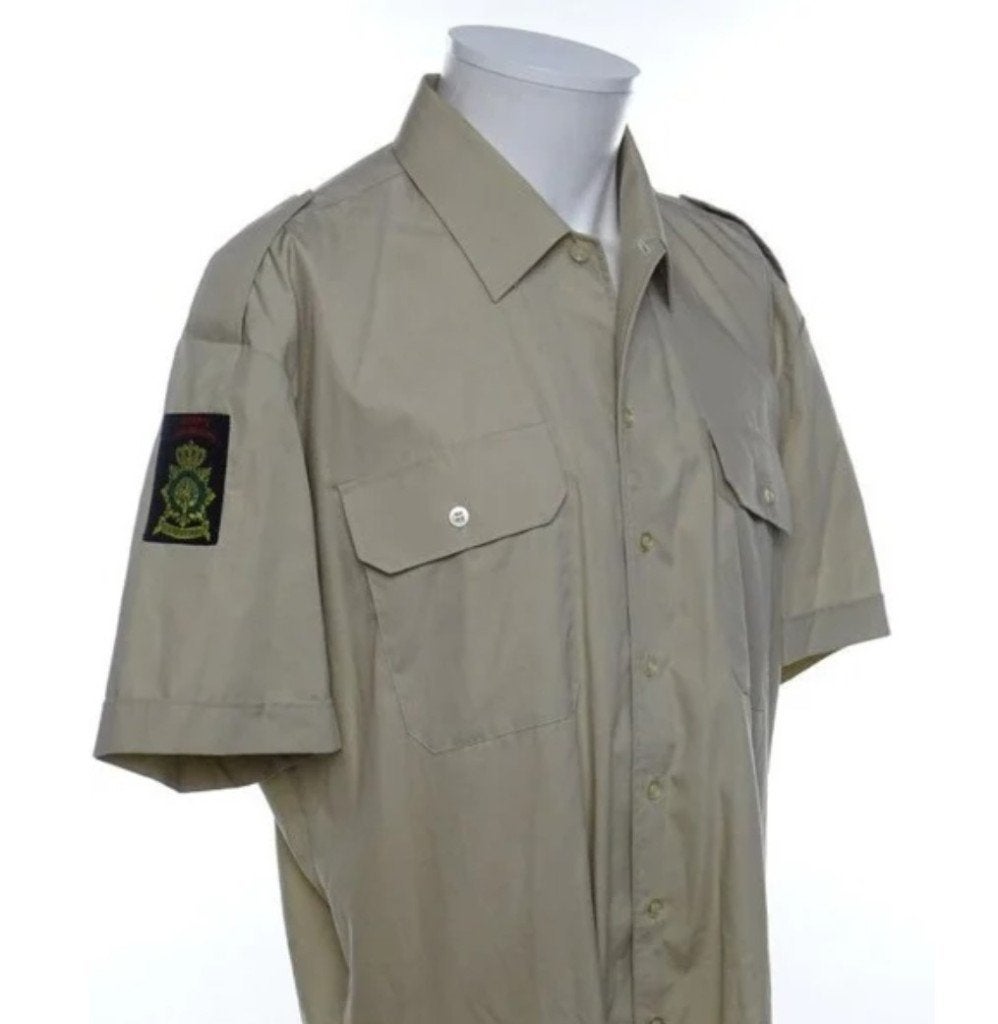 QPO Korps Mariniers Kazerne Tenue Overhemd Vintage ~ maat 40, Verzenden, Marine, Nederland, Kleding of Schoenen