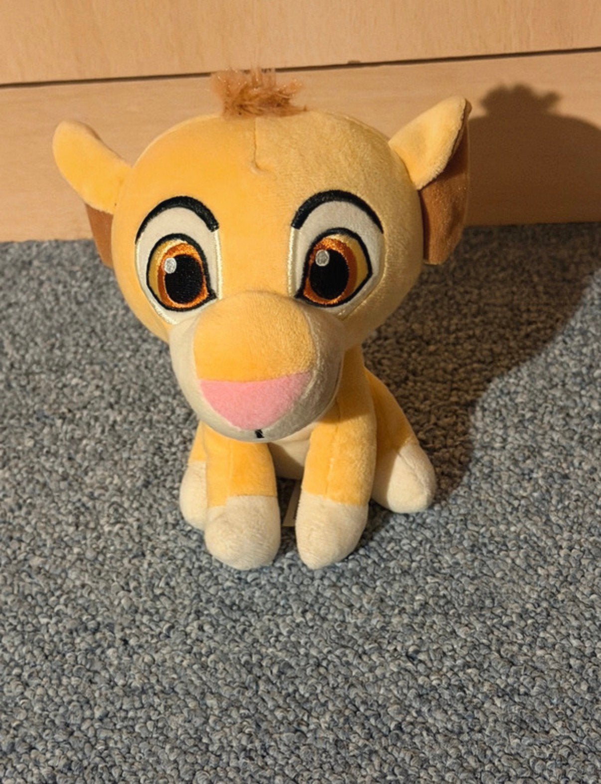 Disney Simba knuffel - The Lion King, Ophalen of Verzenden, Zo goed als nieuw, Wasbaar, Leeuw