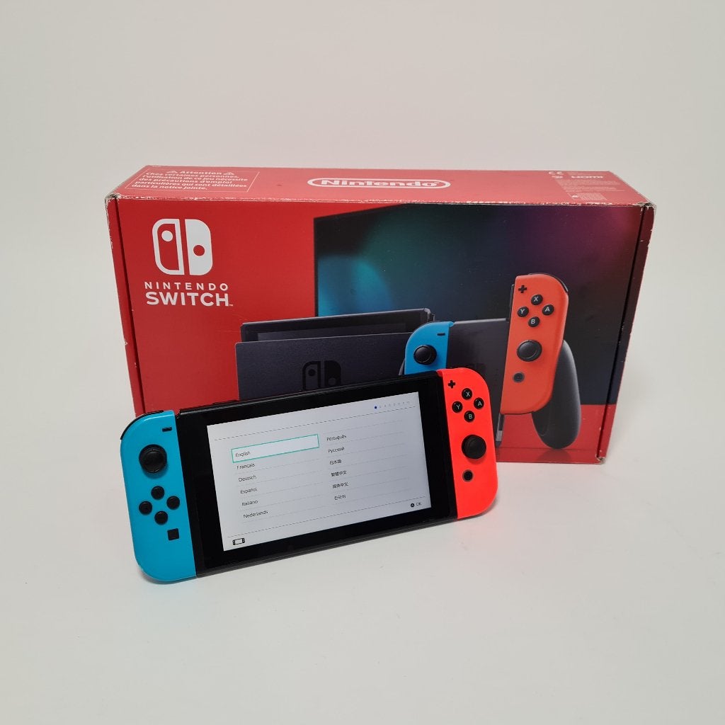 Nintendo Switch 2020 | Portable Spelconsole, Ophalen of Verzenden, Gebruikt, Met 2 controllers, Switch Original