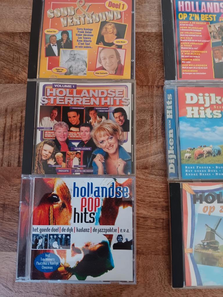 7 Hollandse CD's: Pop, Levenslied & Piratenhits, Cd's en Dvd's, Ophalen of Verzenden, Gebruikt, Levenslied of Smartlap
