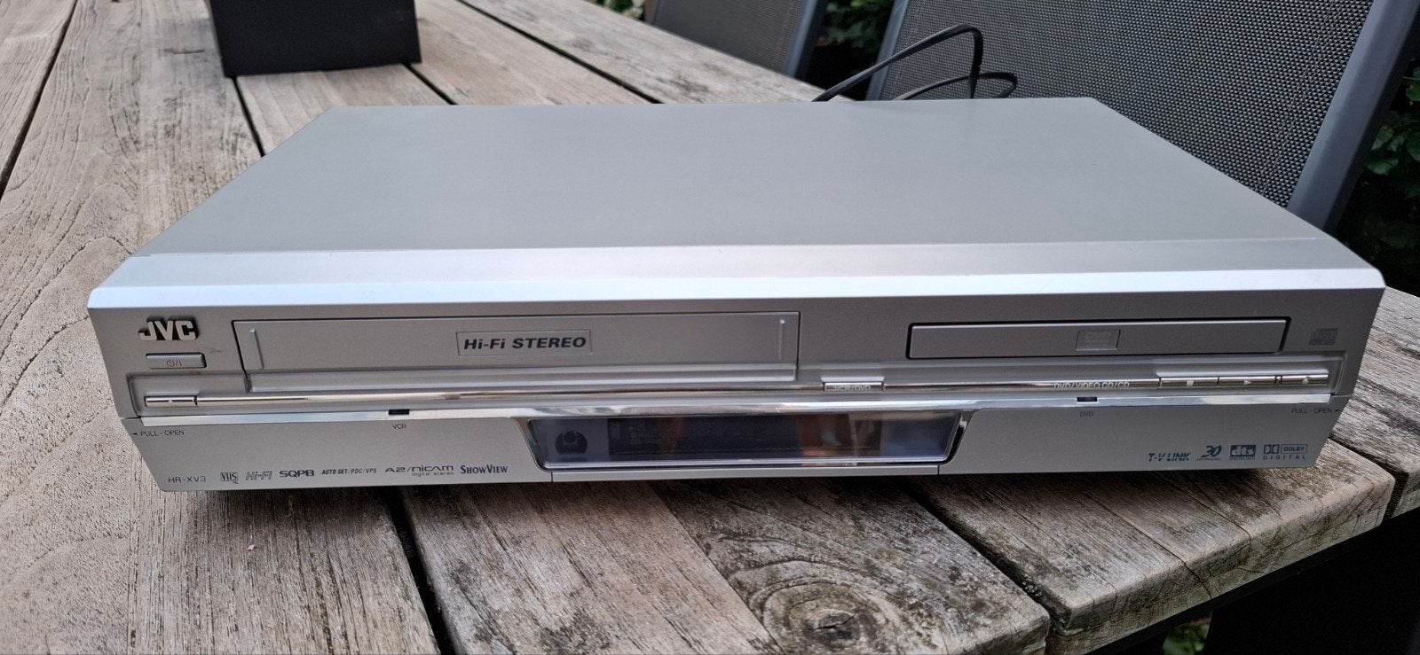 JVC HR-XV200 VHS-speler/DVD-speler combo Hi-Fi Stereo, Ophalen, Gebruikt, VHS-speler of -recorder