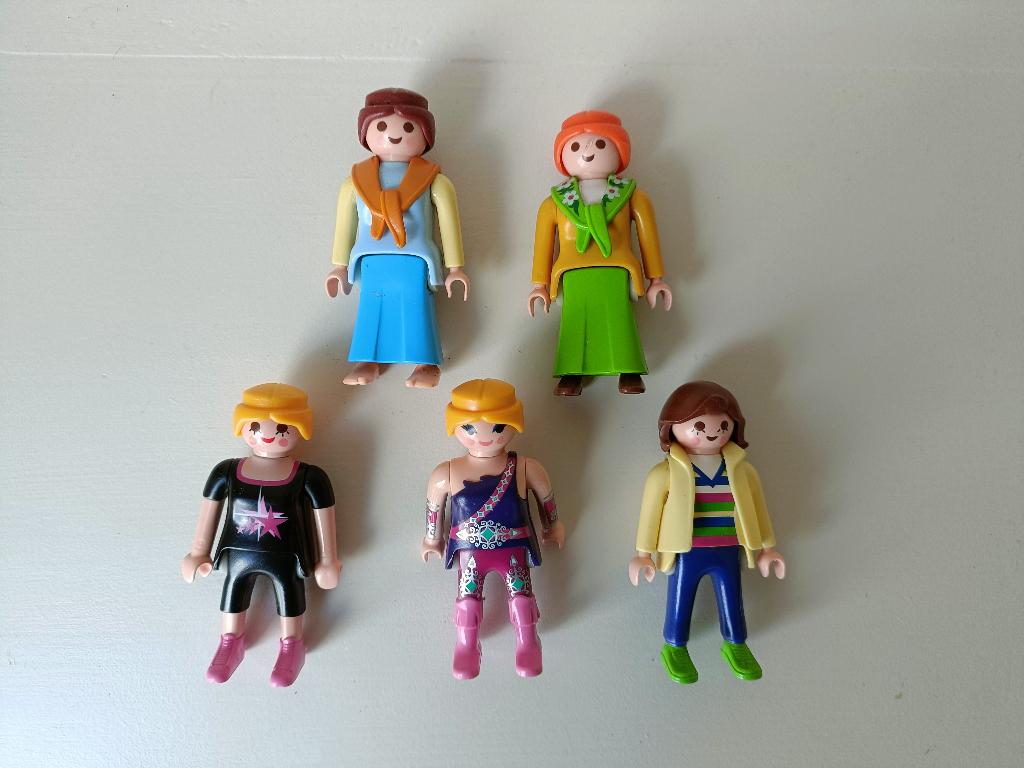 playmobil verschillende poppetjes (vrouw) per stuk, Ophalen of Verzenden, Gebruikt