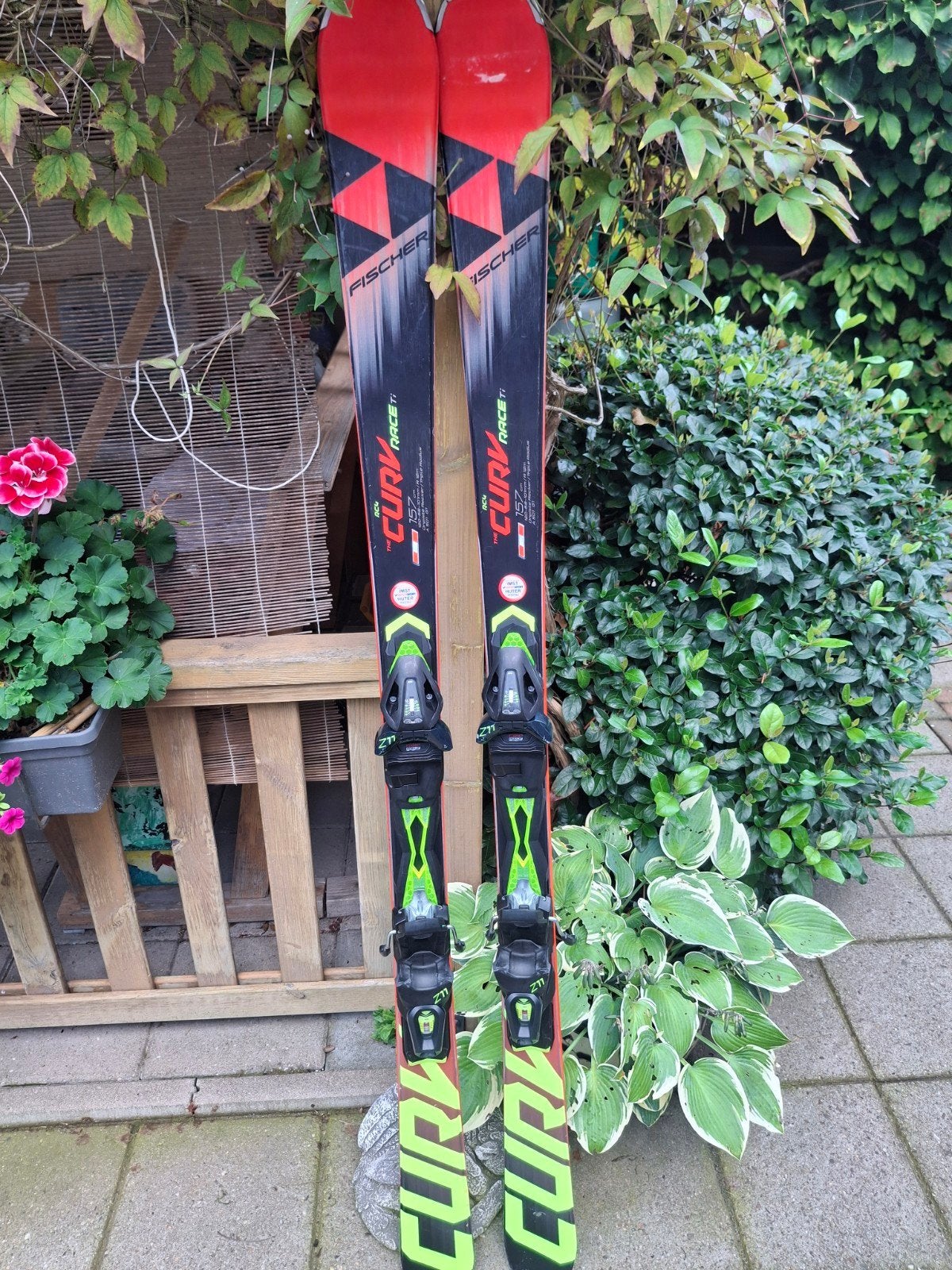 Fischer The Curv RC4 Race Ti Ski's 157 cm, Sport en Fitness, Ophalen, 140 tot 160 cm, Carve, Skiën