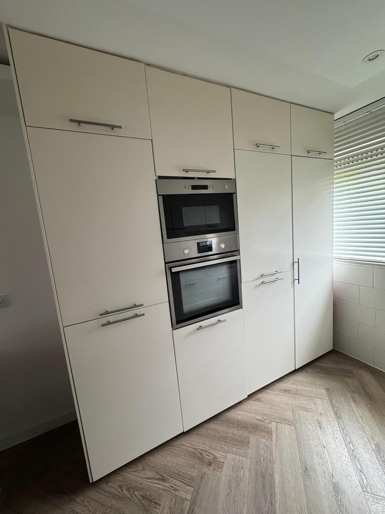 Complete keuken met apparatuur - Zeer goede staat, Ophalen of Verzenden, Zo goed als nieuw, Wit, Dubbelwandige keuken