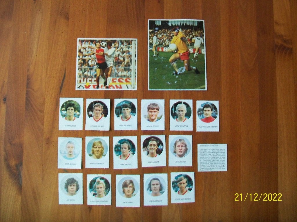 Plaatjes Telstar uit 1-0 Plakalbum 1971-1972, Verzenden, Gebruikt, Overige binnenlandse clubs, Poster, Plaatje of Sticker