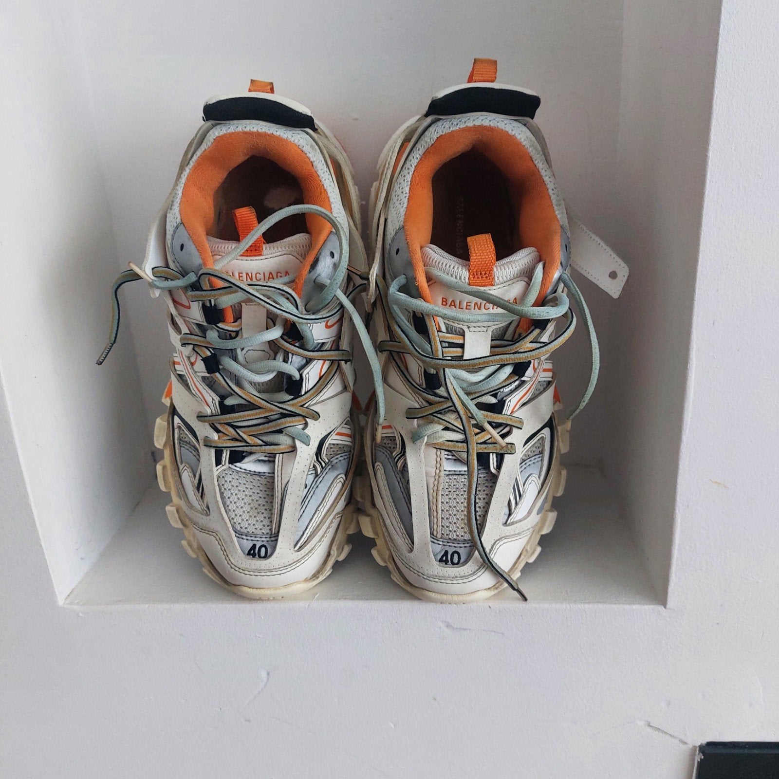 Balenciaga Track Sneakers - Maat 40, Kleding | Heren, Ophalen, Gedragen, Wit