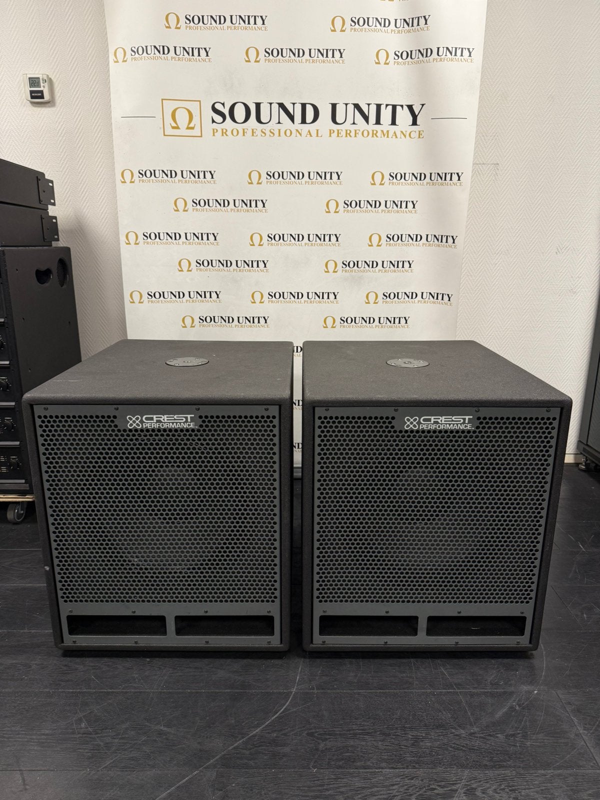 Crest Audio - LQ-15PSW HIGH-END SUB, Ophalen, Zo goed als nieuw, Subwoofer, Overige merken