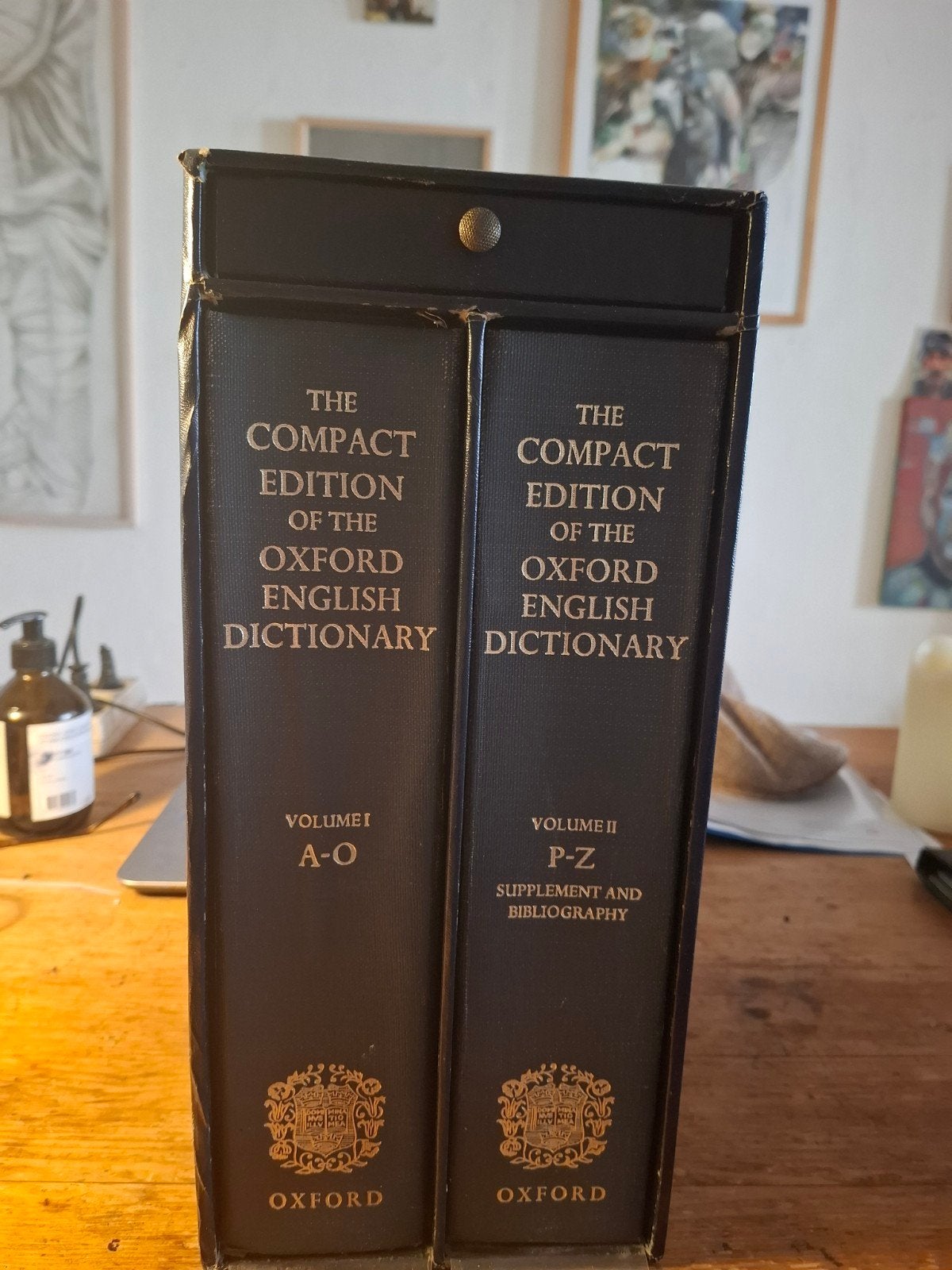 The compact edition of the Oxfort English Dictionary, Boeken, Ophalen of Verzenden, Zo goed als nieuw