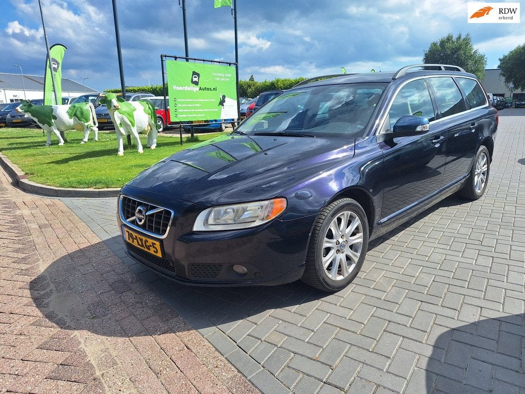 Volvo V70 2.0D Limited Edition / Comfortabele auto, Auto's, 136 pk, Gebruikt, 4 cilinders, Blauw