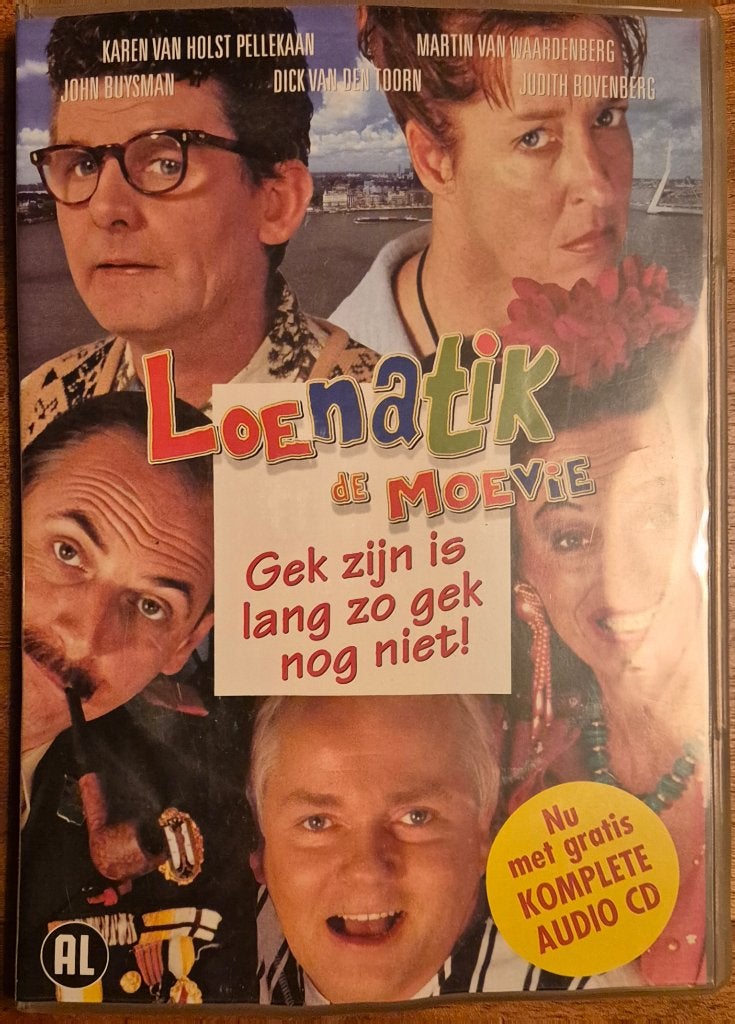 Loenatik de Moevie DVD + Audio CD  #d269#V, Alle leeftijden, Zo goed als nieuw, Komedie, Film