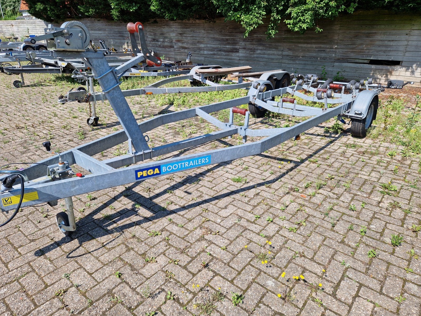 Pega V-liner type V1350/675 in zéér goede bijna nieuwstaat!, Minder dan 1500 kg, 6 tot 9 meter, Overige typen, Ophalen of Verzenden