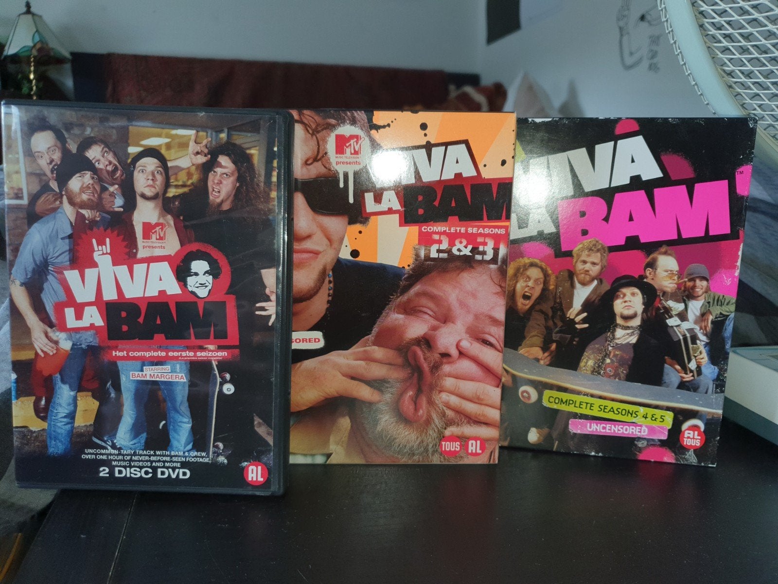 Viva La Bam Complete Serie DVD Box (Seizoenen 1-5), Nederlands, Ophalen of Verzenden, Komedie, Vanaf 12 jaar