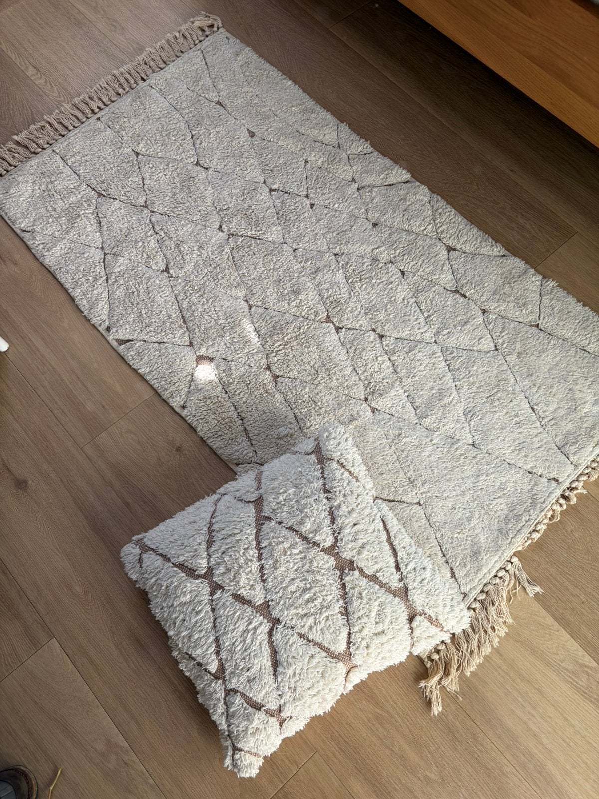 Kleed en kussen boho ibiza, Ophalen of Verzenden, Zo goed als nieuw, Vierkant