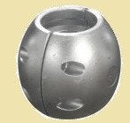 077250 Schroefas aode uit aluminium - As Ø50 mm. € 29,95, Watersport en Boten, Ophalen of Verzenden, Nieuw, Motor en Techniek
