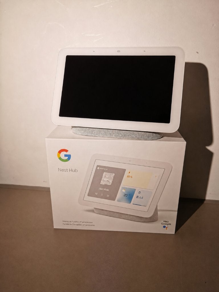 Google Nest Hub (2e generatie) (Chalk) - nieuw in doos, Ophalen of Verzenden, Nieuw, Zonder harde schijf