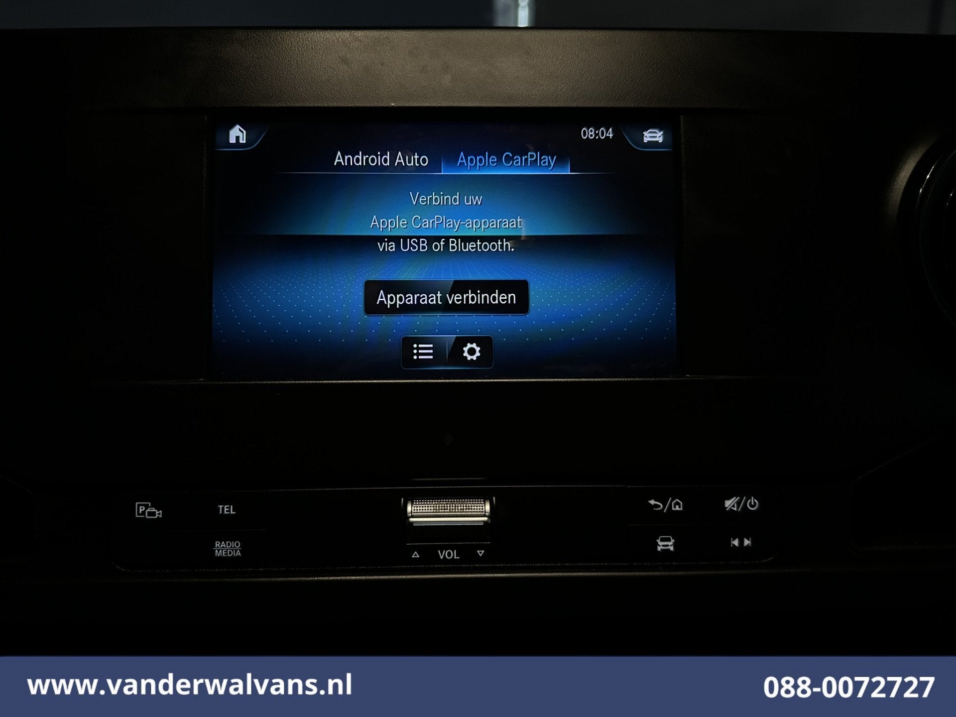 Mercedes-Benz Sprinter 316 CDI 164pk 3500kg Trekhaak L2H2 Eu, Auto's, Multifunctioneel stuurwiel, Dealer onderhouden, Gebruikt