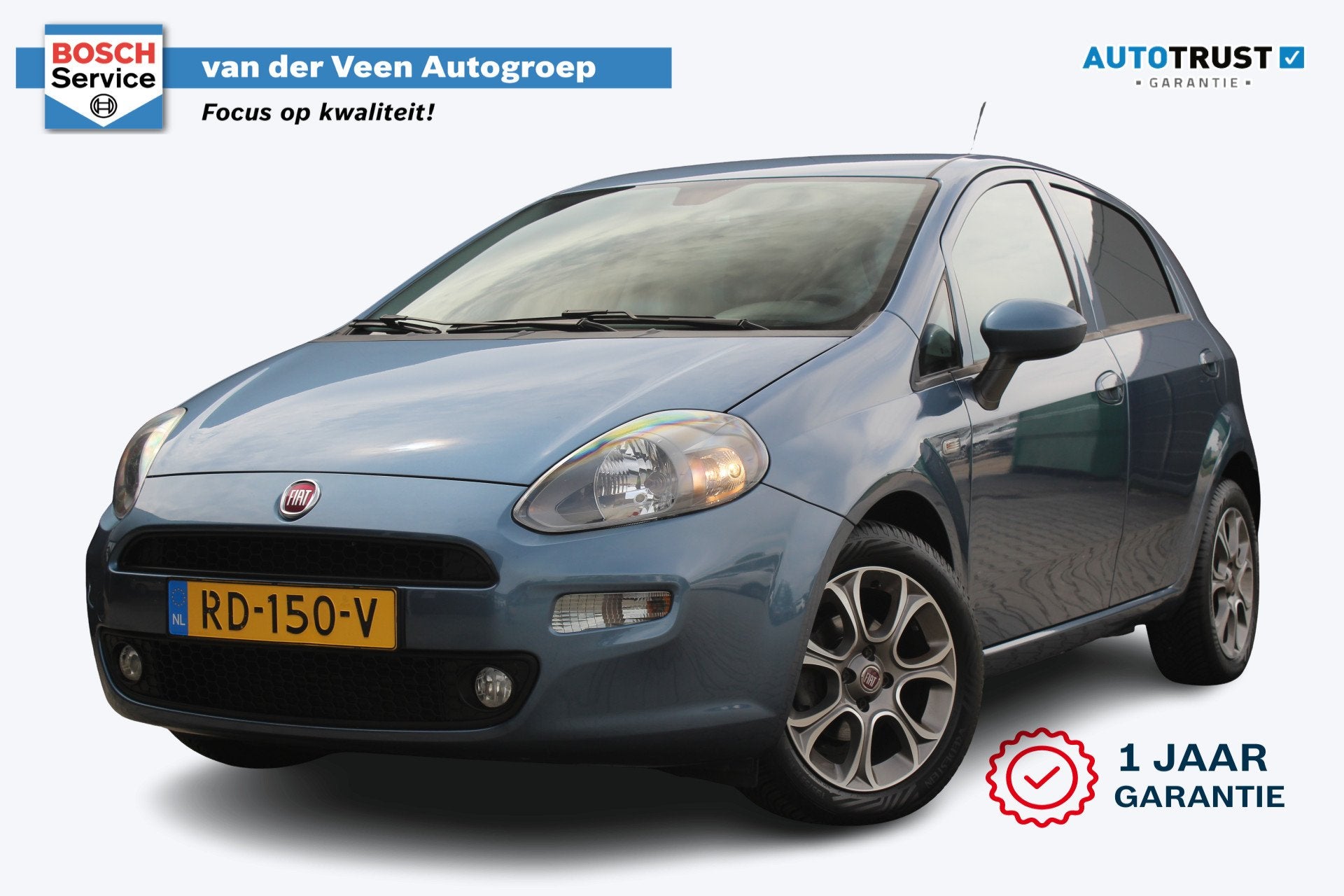 Fiat Punto Evo 0.9 TwinAir Sempre | Incl. 12 maanden garanti, Voorwielaandrijving, 12 maanden, Gebruikt, Automatische klimaatregeling