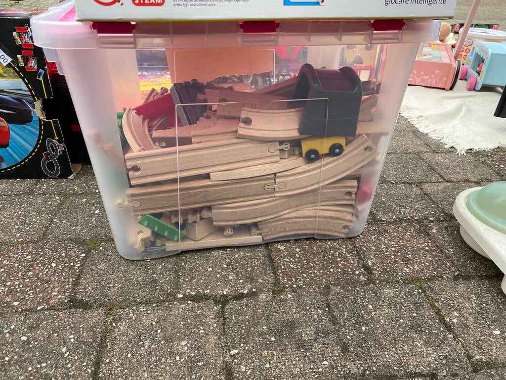 Trein rails van de ikea, Ophalen, Gebruikt, Kunststof