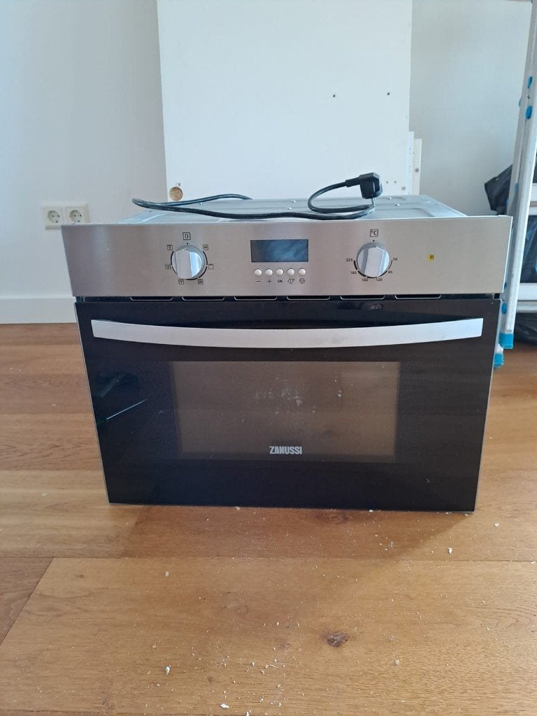 Combi magnetron/ oven Zanussi, Witgoed en Apparatuur, Magnetrons, Ophalen, Combimagnetron, Gebruikt, Inbouw