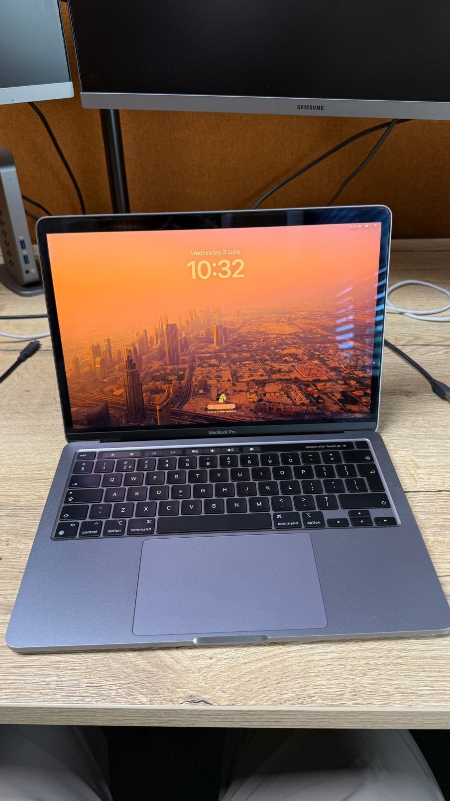Macbook pro M1 2020 512GB, Computers en Software, Apple Macbooks, MacBook Pro, 2 tot 3 Ghz, Qwerty, 8 GB