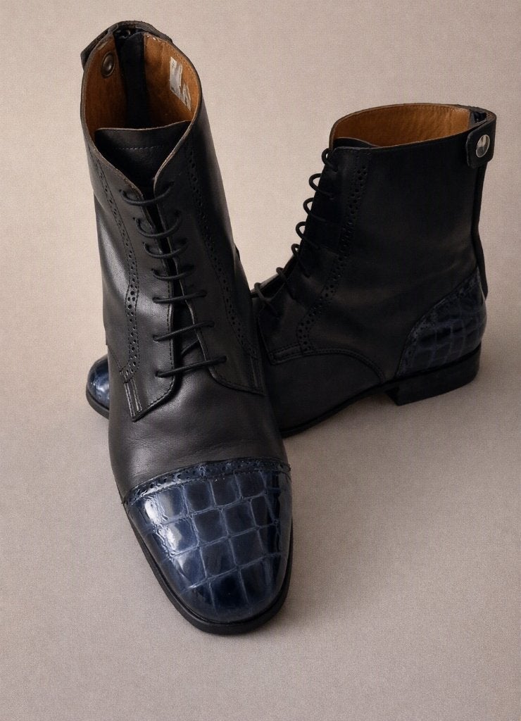 Celeris Jodhpur mt 40 zwart met een los riempje voor  sporen, Dieren en Toebehoren, Nieuw, Zwart, Dames, Schoeisel