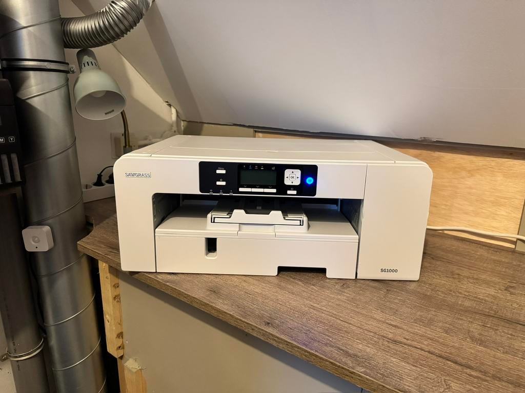 Sawgrass SG1000 sublimatieprinter met toebehoren, Computers en Software, Printers, Ophalen of Verzenden, Zo goed als nieuw