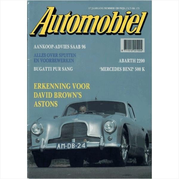 Automobiel 11e jaargang NR 120 Tijdschrift 1990 #1 Nederland, Ophalen of Verzenden, Gelezen, Algemeen
