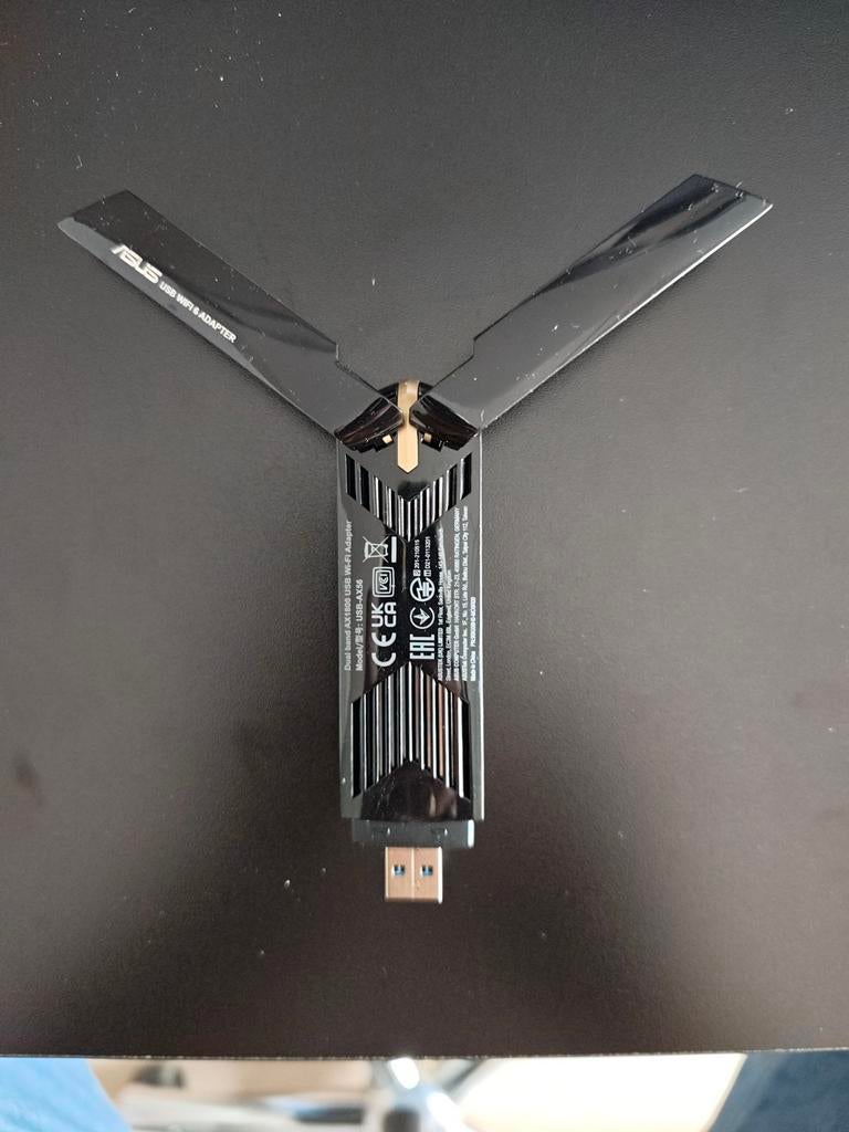 Asus USB-AX56 AX1800 USB Wifi 6 Adapter, Ophalen of Verzenden