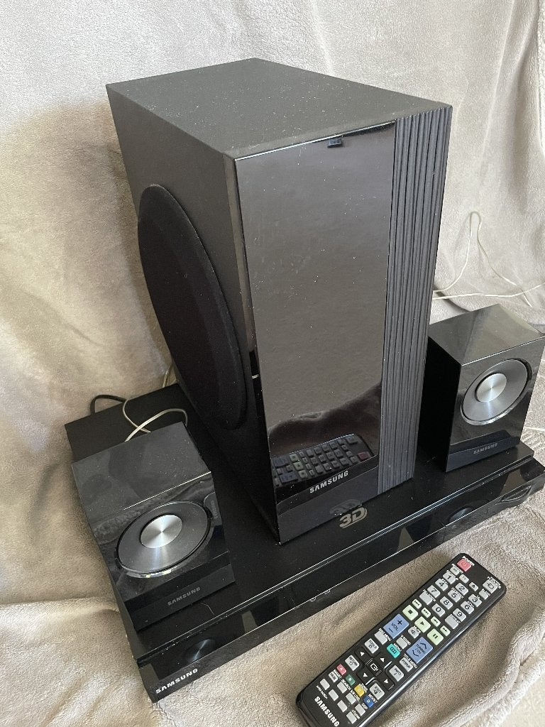 Samsung thuisbios systeem 2.1, Audio, Tv en Foto, Blu-ray-spelers, Ophalen of Verzenden, Zo goed als nieuw, Samsung