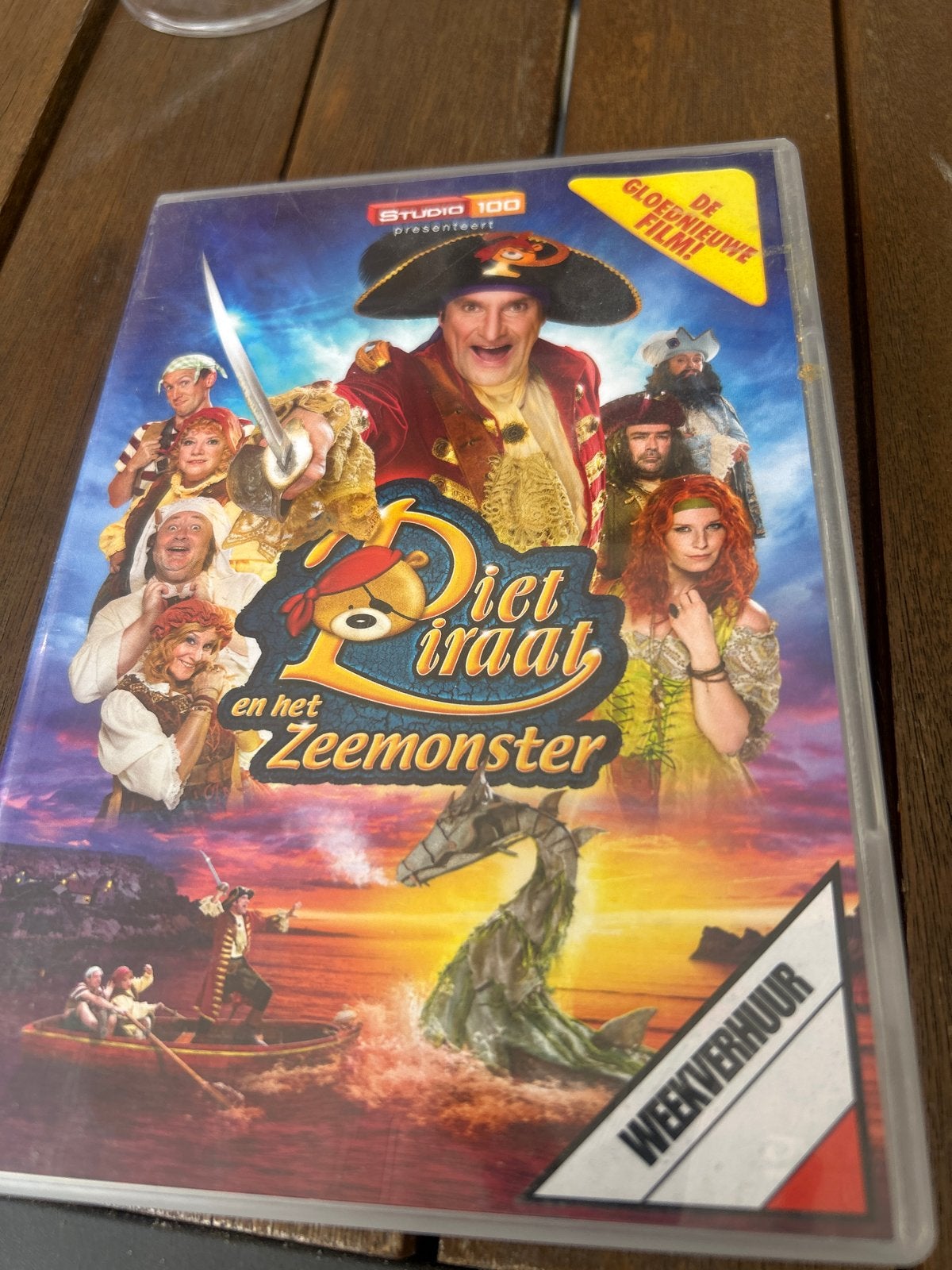 Piet Piraat en het Zeemonster DVD - Studio 100, Cd's en Dvd's, Gebruikt, Alle leeftijden, Familie, Extra's